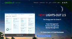Desktop Screenshot of green-it-software.com